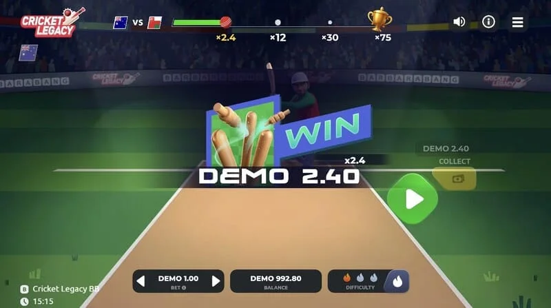 Cricket Legacy BB победа